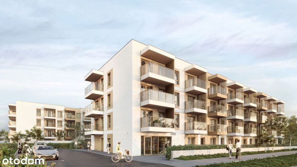 2-pokojowe mieszkanie 37m2 + ogródek Bez Prowizji