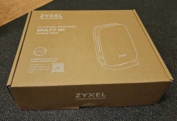Роутер Zyxel Multi M1 wi-fi 6 AX1800 WLAN Dual Mesh System NEU
