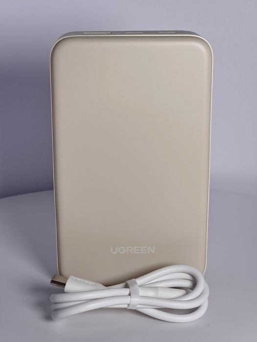 Powerbank Ugreen Nexode 20000mAh 30W USB-A USB-C kremowy 5Cv