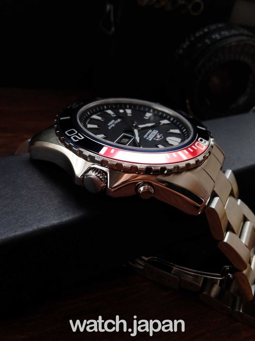 Часы - Годинник дайвер Orient Mako XL Black-Red + Коробочка