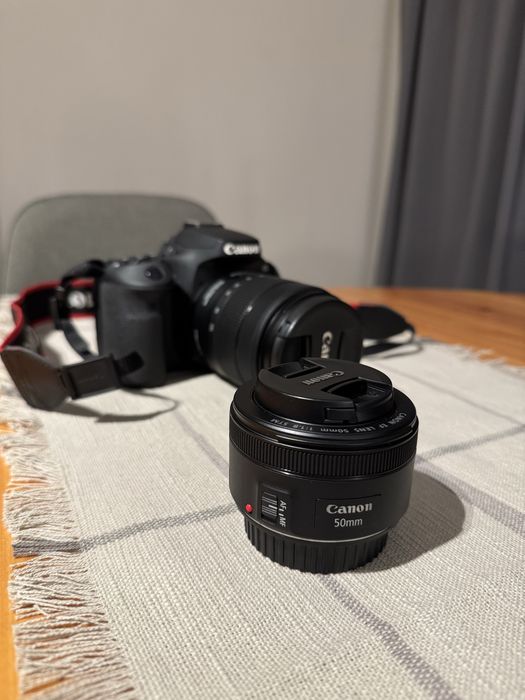 Canon 90D + lentes + acessórios
