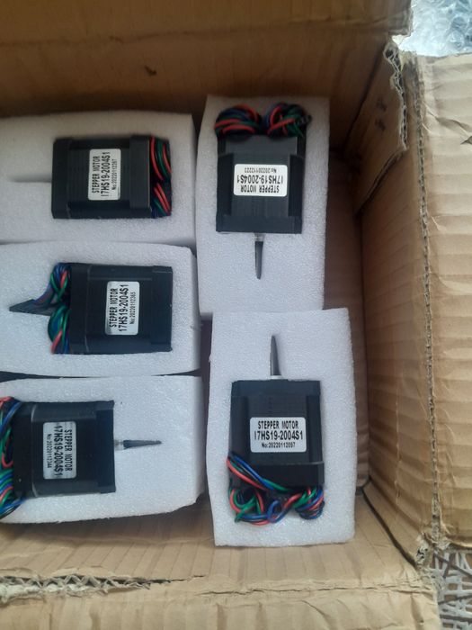 Комплект крокові двигунів Nema17,для чпу та 3д принтер