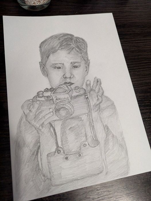 Малюнок олівцем зі світлини