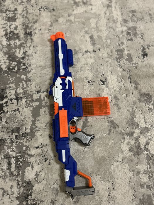Бластер Nerf длина 75 см в отличном состоянии
