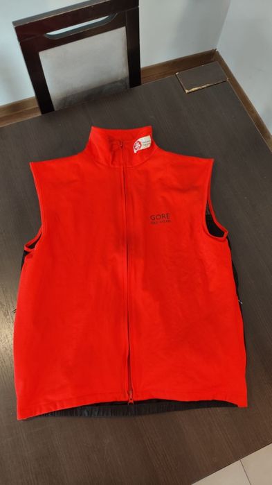 kamizelka kolarska Gore Bike Wear Windstopper bezrękawnik rower Softsh