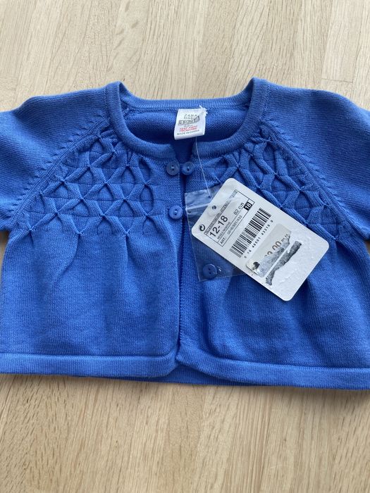 Zara baby bolerko sweter 12-18 m 82 cm