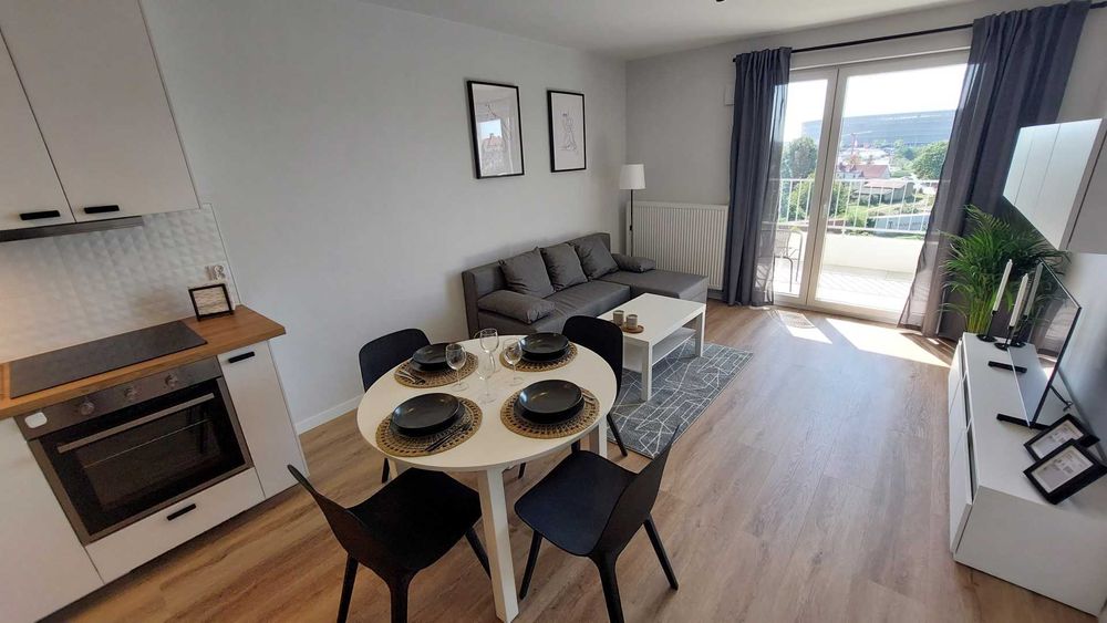 Paniowicka, do wynajęcia, 2-pokojowe, 46m2, balkon, garaż