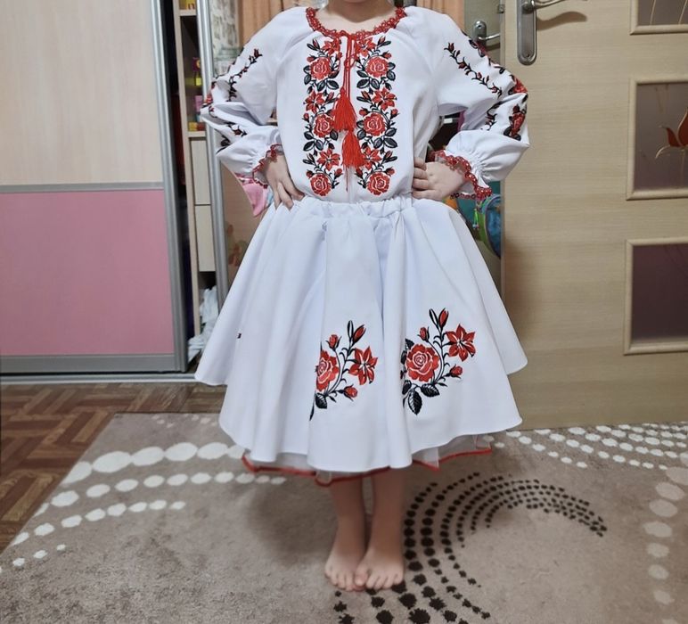 Вишиванка, спідниця, український костюм