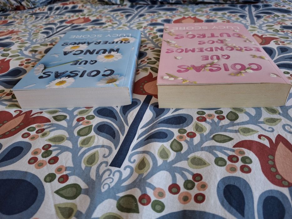 Livros "Coisas que nunca superámos" e " Coisas  que escondemos dos outros"