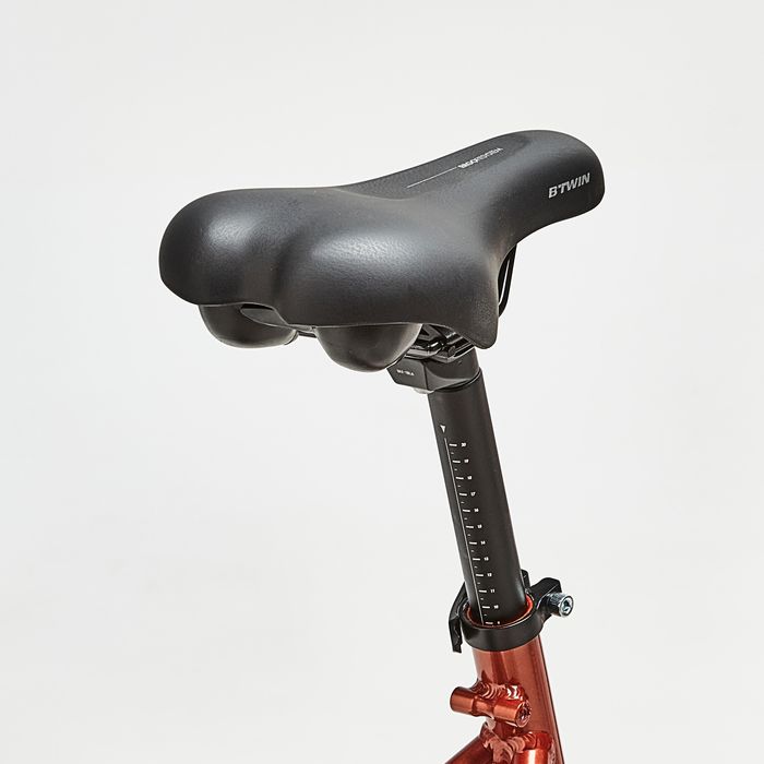 BICICLETA DE TREKKING RIVERSIDE 500 QUADRO REBAIXADO Vermelho Tijolo