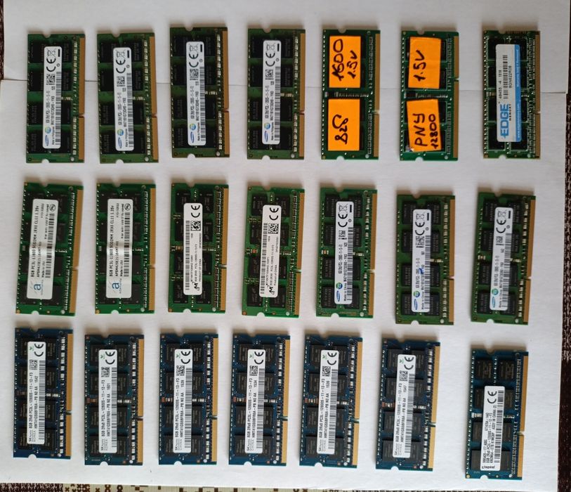 So-dimm оперативна память до ноутбука 8 гб ддр3 / 8 gb PC3-12800 DDR3-1600 Mhz