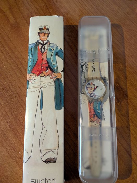 Relógio Swatch edição Corto Maltese