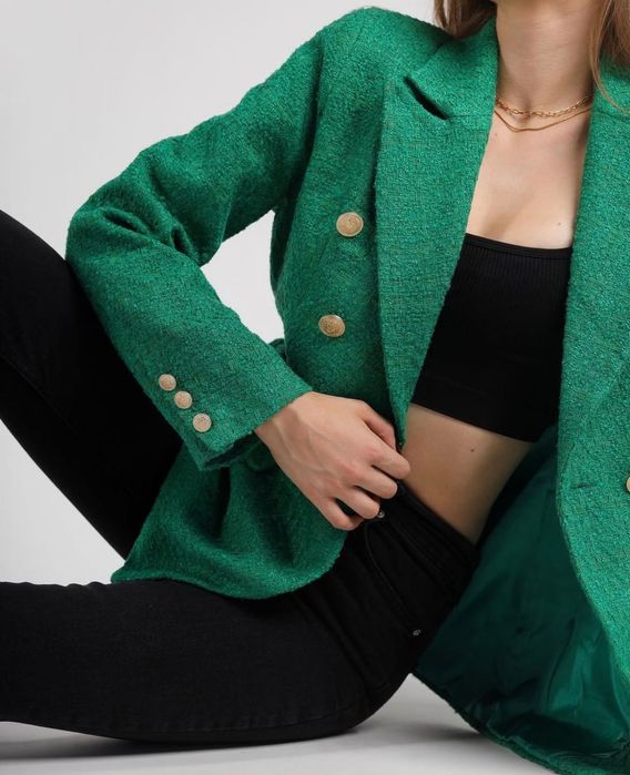 Піджак твідовий fashionista