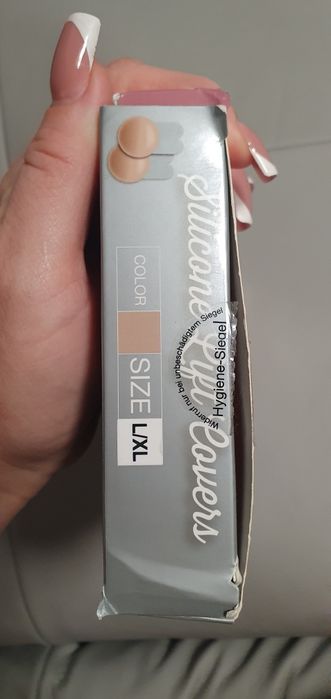 Magic Bodyfashion Przezroczyste silikonowe osłonki unoszące piersiL/xl