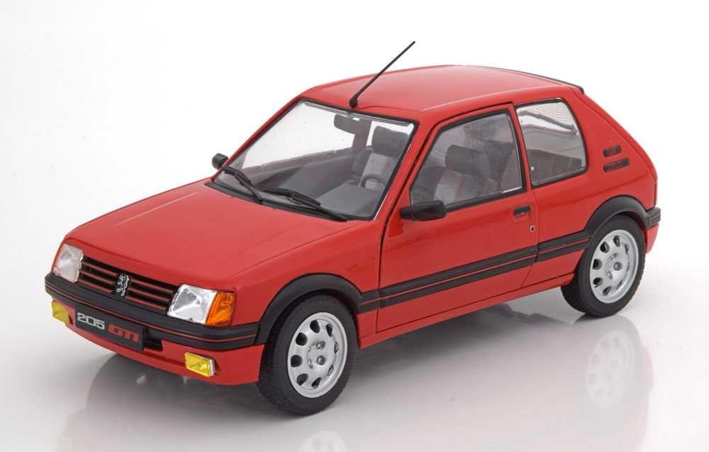 Peugeot 205 GTi (red) - Solido 1/18