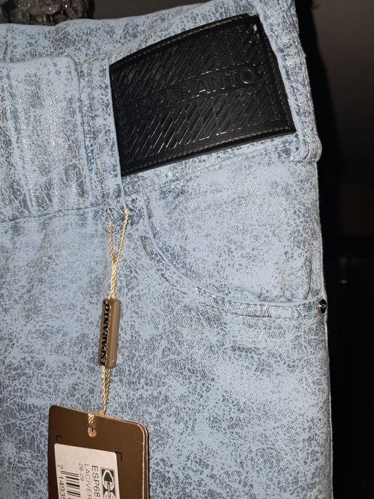Spodnie Esperanto jeans marmurek rozmiar 26
