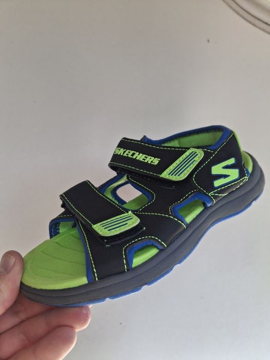 Стильні сандалії,  босоніжки для хлопчика,  Skechers 28.5