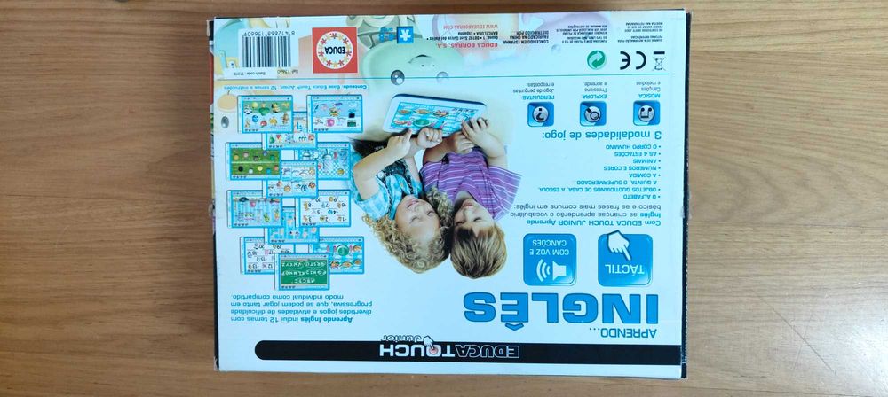 Quadro interativo para aprender Inglês