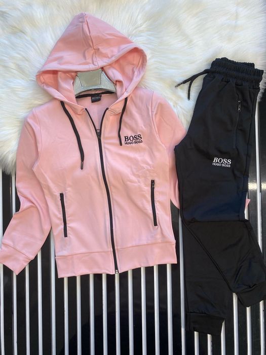 Stylowy komplet dziecięcy HUGO BOSS–bluza z kapturem, spodnie dresowe 176cm