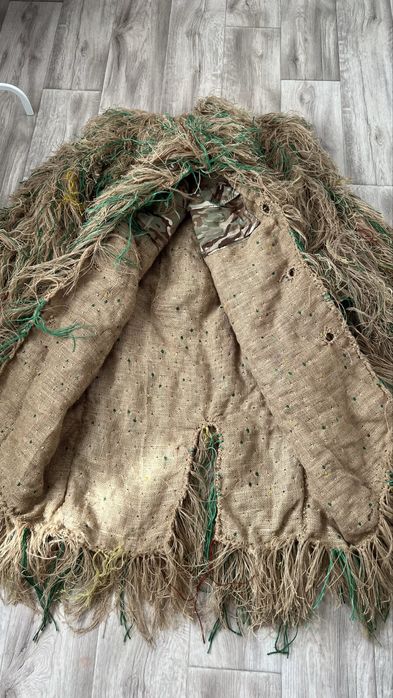 Маскувальне пончо Кікімора маскхалат Ghillie