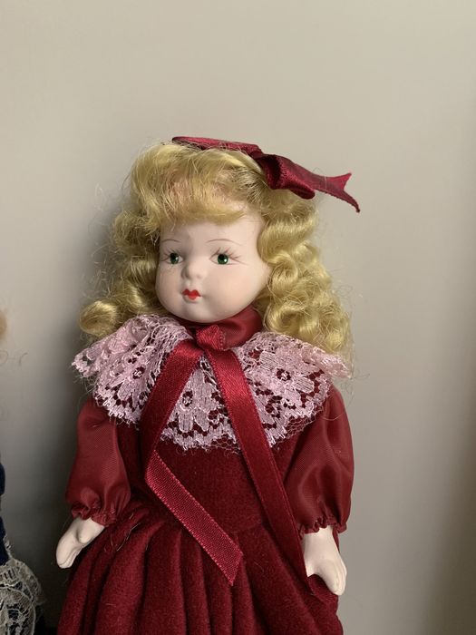 Bonecas de Louça pintadas à mão