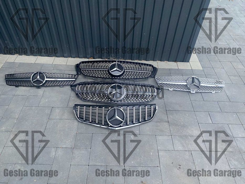 Нова решетка решітка mercedes мерседес g ml cl gls gle glc glb gla cls