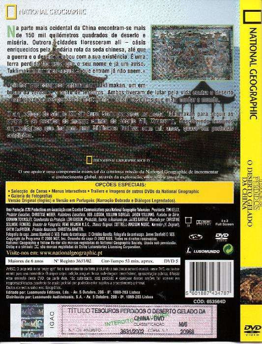 O DESERTO GELADO DA CHINA Portes de envio incluídos)