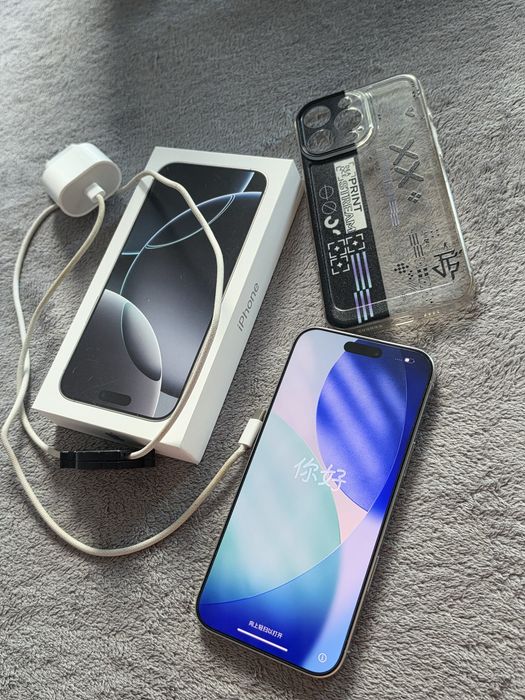 Iphone 16 pro max 256GB silver