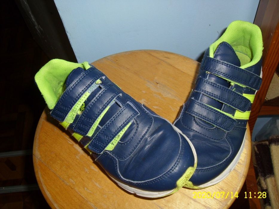 buty adidasy Adidas 32 19,5cm granatowe półbuty