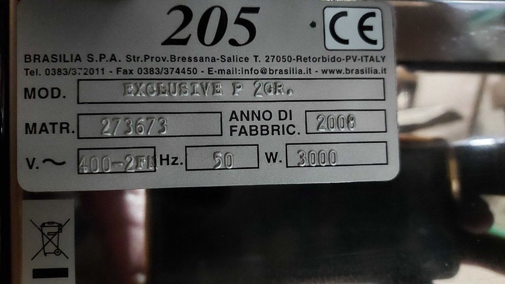 Máquina Café Brasília C/ moinho e acessórios