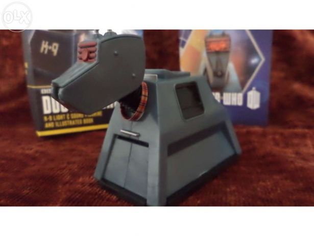Doctor Who - K-9 com luz e som + livrete - NOVO SELADO - PORTES GRÁTIS