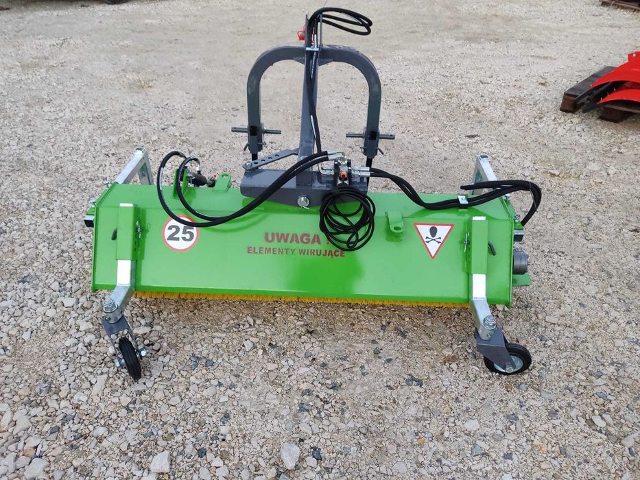 Zamiatarka szczotka 40/60cm siłownik wózek widłowy/traktorki/tuz/euro