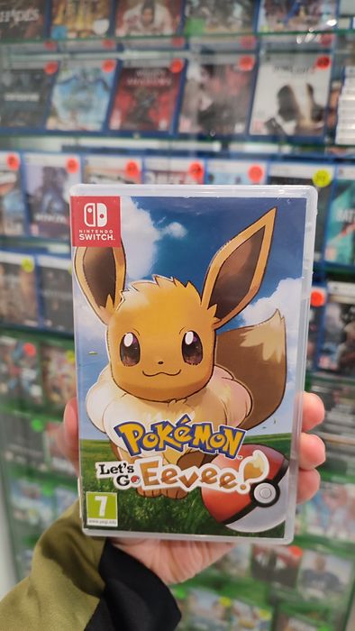 Pokemon let's go Eevee Nintendo Switch sklep wysyłka wymiana