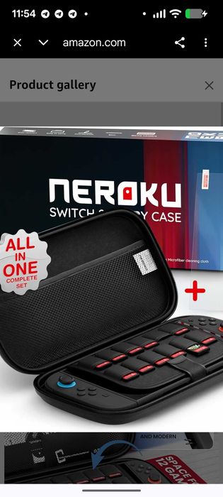 Дорожній чохол кейс  Neroku для Nintendo Switch 2