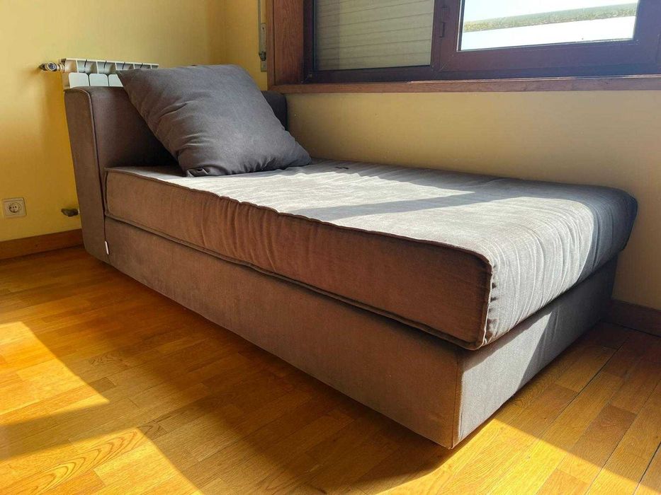 Sofa cama e chaise long