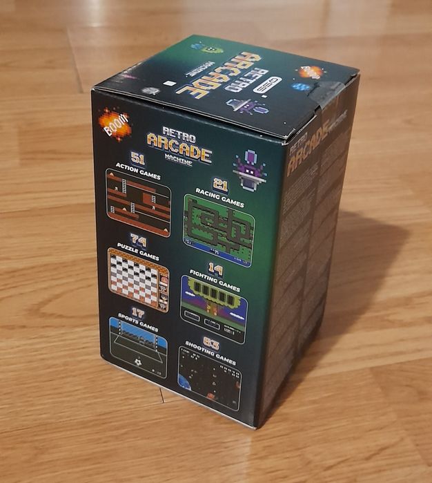 PROMOÇÃO - Mini Retro Arcade Machine (NOVO/SELADO)