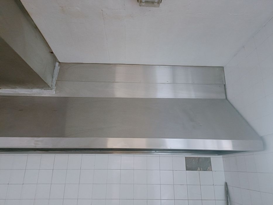 Hotte cozinha aço inox