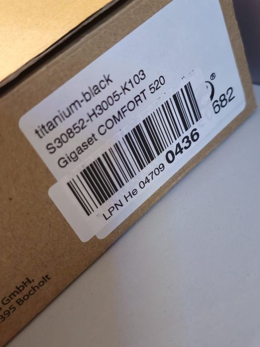 Bezprzewodowy telefon DECT Gigaset Comfort 520HX.