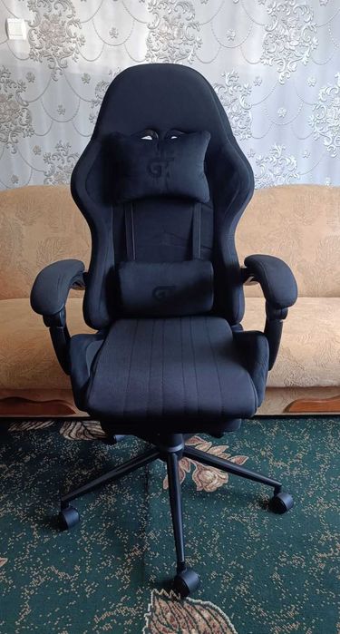 Геймерське крісло GT Racer x-2324 Fabric Black(Тільки самовивіз!!!)