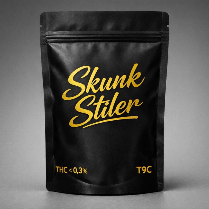 Susz konopny KrainaTHCCBD Skunk Stiler T9c