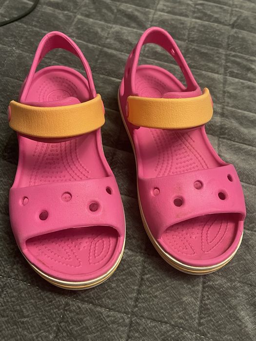 Sandałki Crocs różowe C13 (30-31)