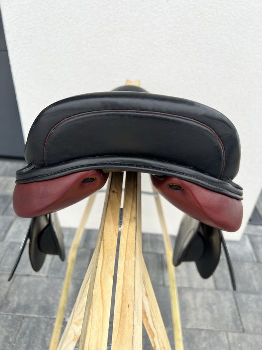 Siodło 17,5 M Daw Mag Grand Prix 17,5/32 exclusive czarne brąz