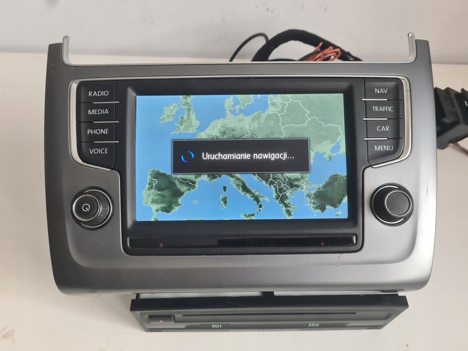 Radio nawigacja mib std2 3Q0035846a 6c0919603a polo v golf passat