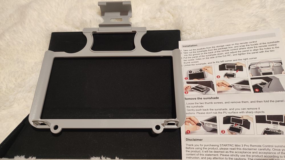 Сонцезахисний козирок STARTRC для DJI RC (без гвинтів)