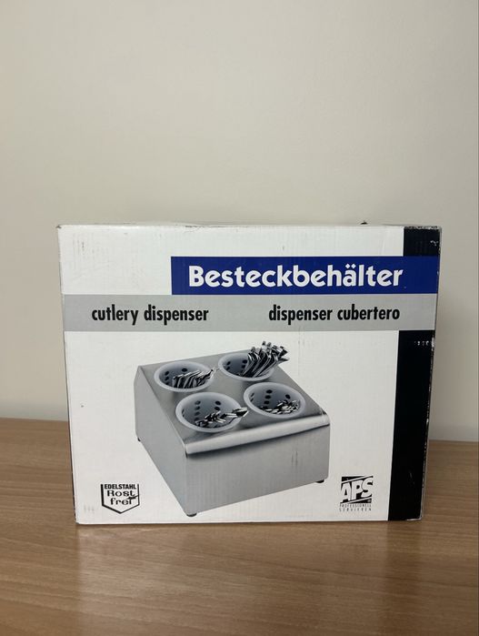 Porta-talheres com 4 compartimentos