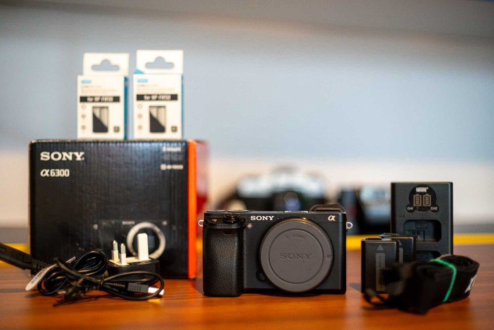 Sony Alpha a6300 body aparat bezlusterkowy niski przebieg