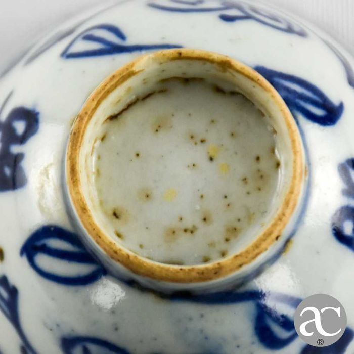 Taça porcelana da China, dinastia Qing, símbolo de dupla felicidade n3