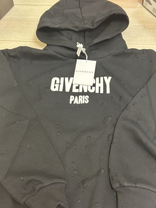 Givenchy hoodie distressed
