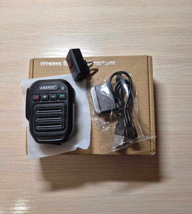 Безпровідна блютуз тангента ABBREE для рації