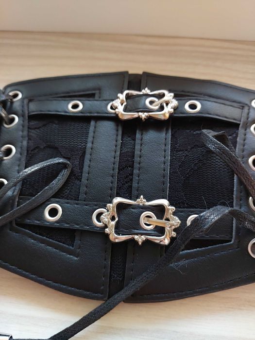 Корсет жіночий в готичному стилі Чорний S